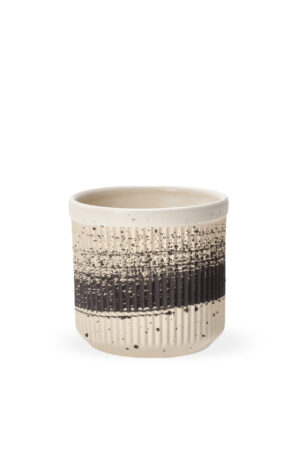 RÓG Americano White Glitch FÓBE ceramics fobe ceramics