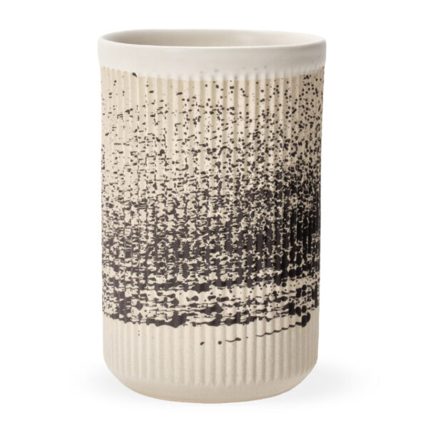 RÓG Tea White Glitch FÓBE ceramics fobe ceramics