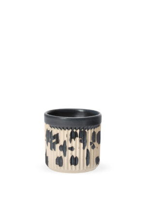 RÓG Espresso Black Dots FÓBE ceramics fobe ceramics
